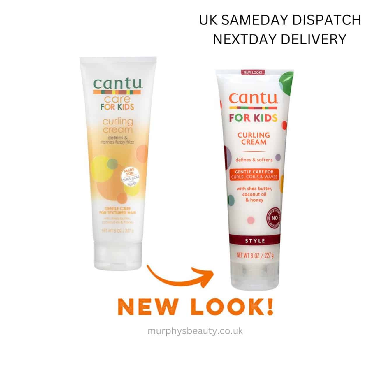 کرم مو کودک مخصوص موهای فر کنتو Cantu حجم 227 گرم