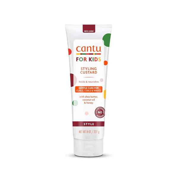 cantu-kids-curl-cream-227g-rozshoparas کرم مو کودک مخصوص موهای فر کنتو Cantu حجم 227 گرم