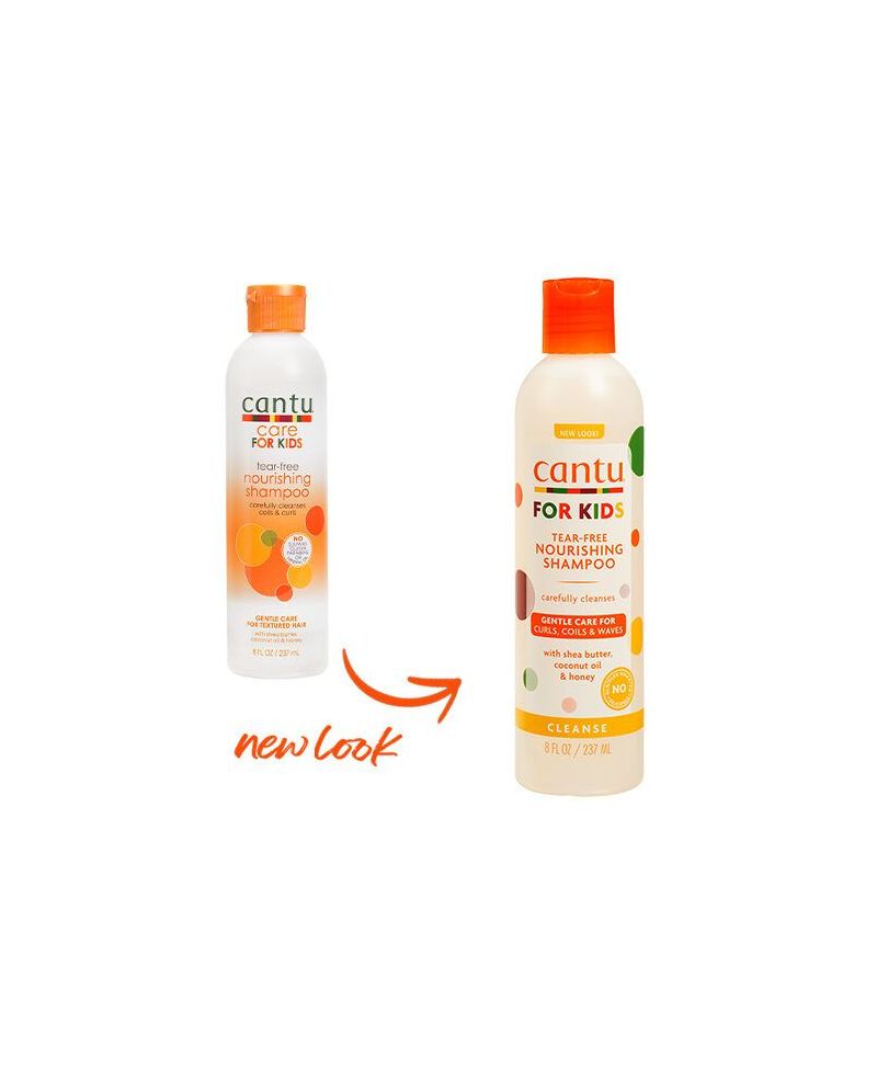 شامپو کودک مخصوص موهای فر کنتو Cantu حجم 237 میل
