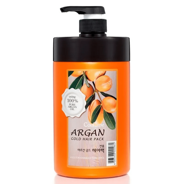 confume-argan-gold-hair-mask-1000ml-rozshoparas ماسک مو آرگان کانفیوم Confume مدل Argan Gold Hair حجم 1000 میل