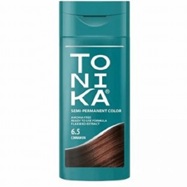 tohnika-hazelnut-brown-hair-color-6-5-150ml-rozshoparas شامپو رنگ تونیکا Tohnika رنگ قهوه ای فندقی شماره 6.5 حجم 150 میل