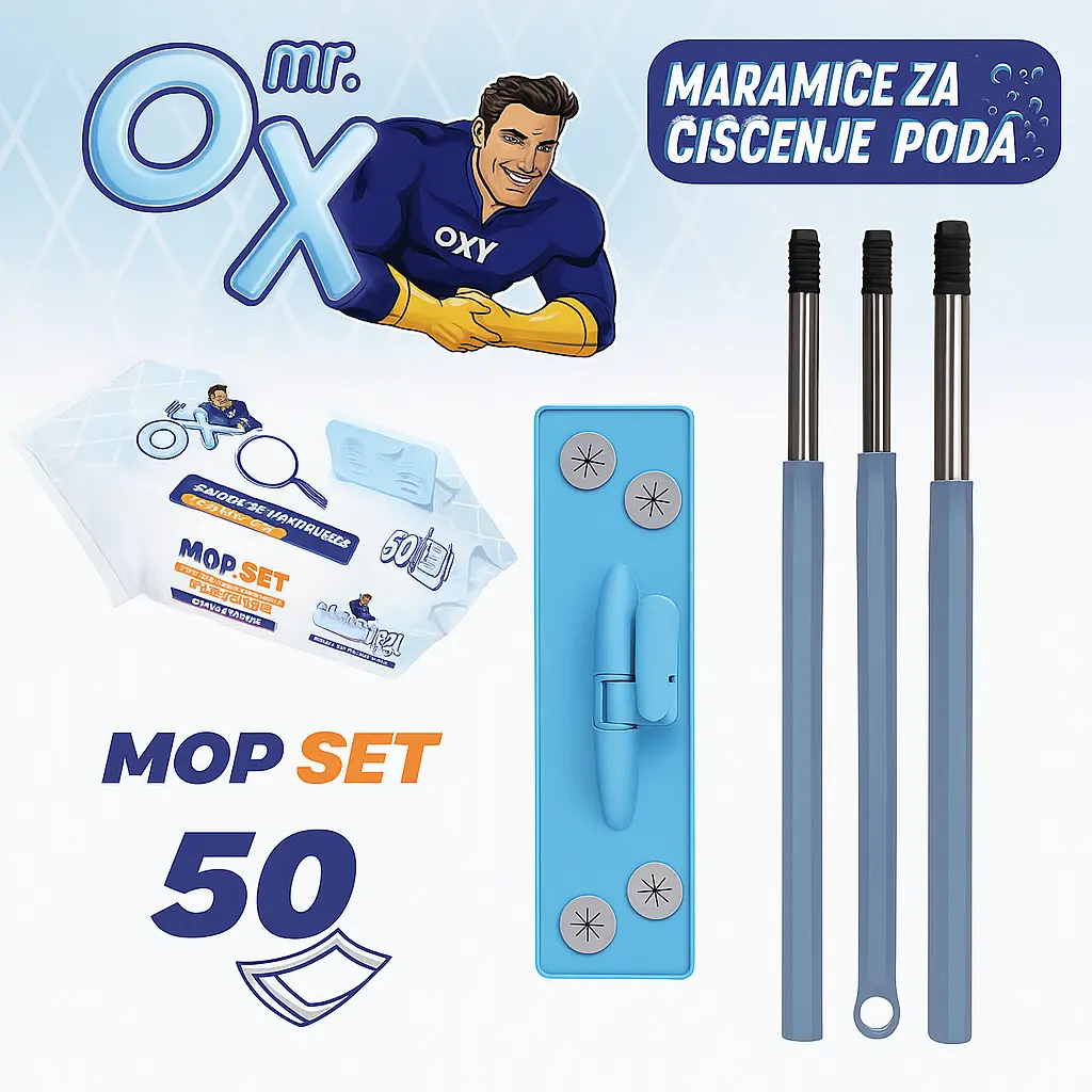 ست دستمال تی ست دستمال تی و دسته تی مستر اوکسی بسته 50 برگ دستمال تی