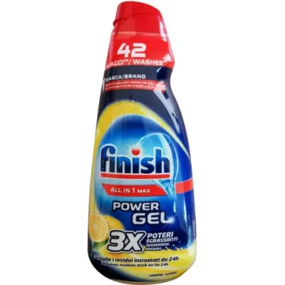 ژل ظرفشویی فینیش Finish حجم 940 میل 42 بار مصرف