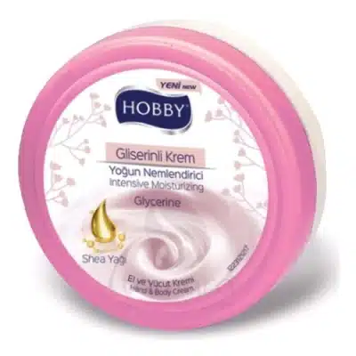 كرم دست و صورت هوبى Hobby حاوى عصاره گلیسیرین حجم ٢٠ ميل
