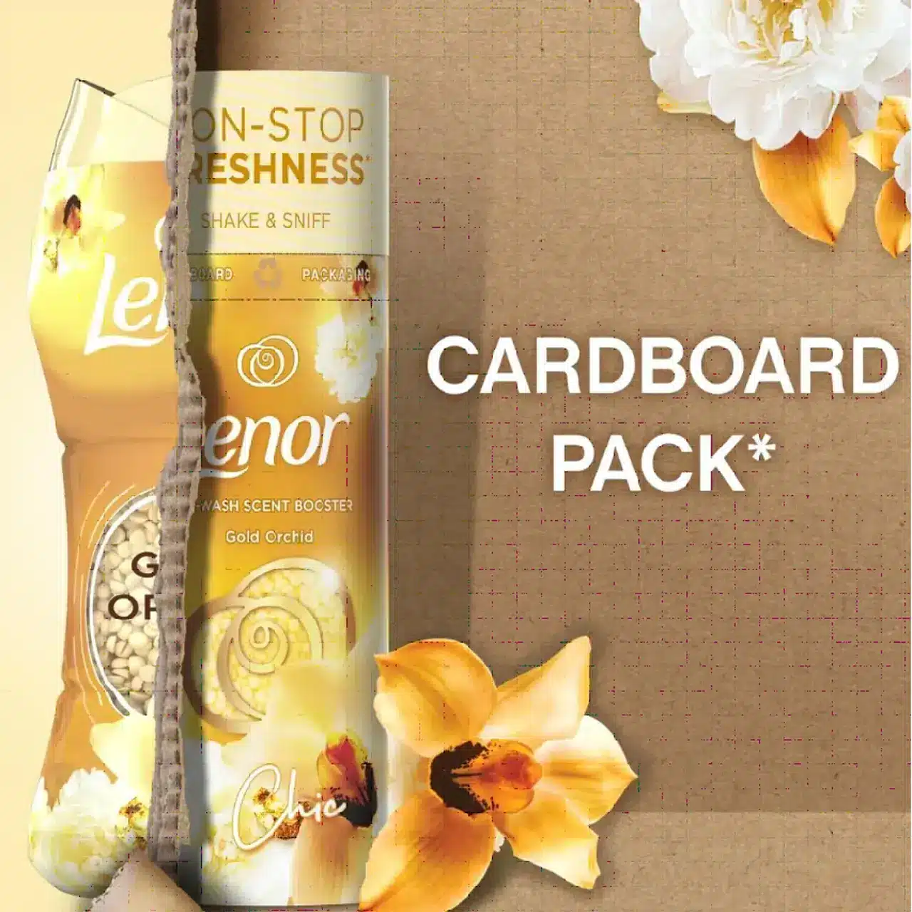 گرانول خوشبو کننده لباس لنور Lenor رایحه Gold Orchid حجم 155 گرم