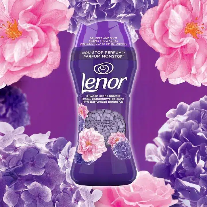 گرانول خوشبو کننده لباس لنور Lenor رایحه Floral Bouquet حجم 195 گرم