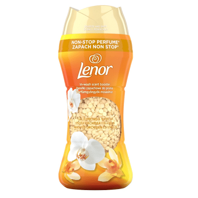 گرانول خوشبو کننده لباس لنور Lenor رایحه Gold Orchid & Vanilla حجم 195 میل