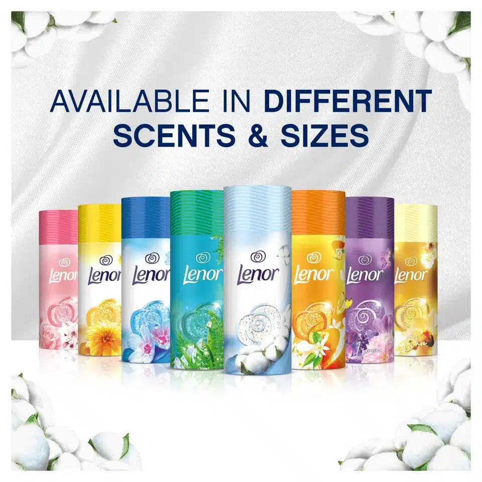 گرانول خوشبو کننده لباس لنور Lenor رایحه Exotic Bloom & Moonlight Lily حجم 155 گرم