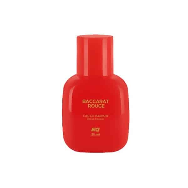 nice odkolon miniatori zanane model baccarat rouge.jpg ادکلن مینیاتوری زنانه نایس NICE مدل BACCARAT ROUGE