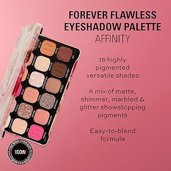 پالت سایه 18 رنگ رولوشن Revolution مدل Forever Flawless