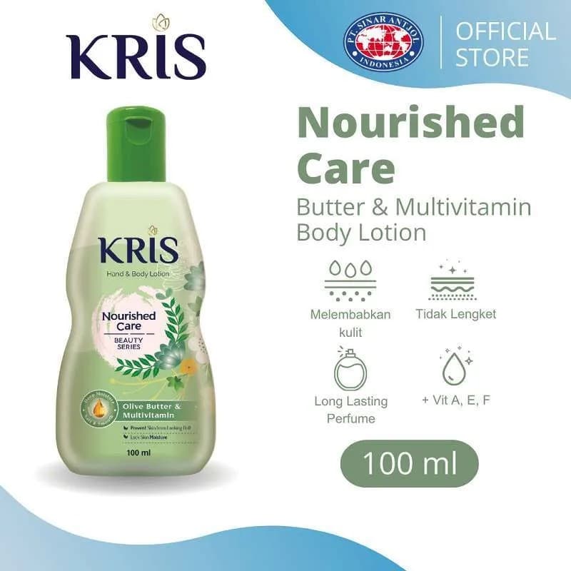 لوسیون بدن کریس Kris حاوی مولتی ویتامین و روغن زیتون حجم ۱۰۰ میل