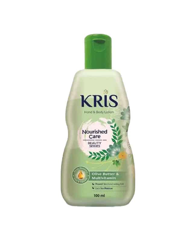 kris-body-lotion-multivitamin-olive-100ml-rozshoparas لوسیون بدن کریس Kris حاوی مولتی ویتامین و روغن زیتون حجم ۱۰۰ میل