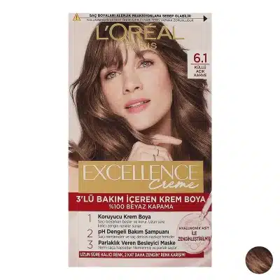 مشخصات-خرید-قیمت -فروش-کیت رنگ مو لورال - شماره 6.1