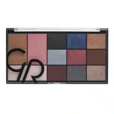 پالت سایه برنزر و هایلایتر گلدن رز Golden Rose رنگ Smokey