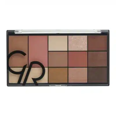 پالت سایه برنزر و هایلایتر گلدن رز Golden Rose رنگ Warm Nude
