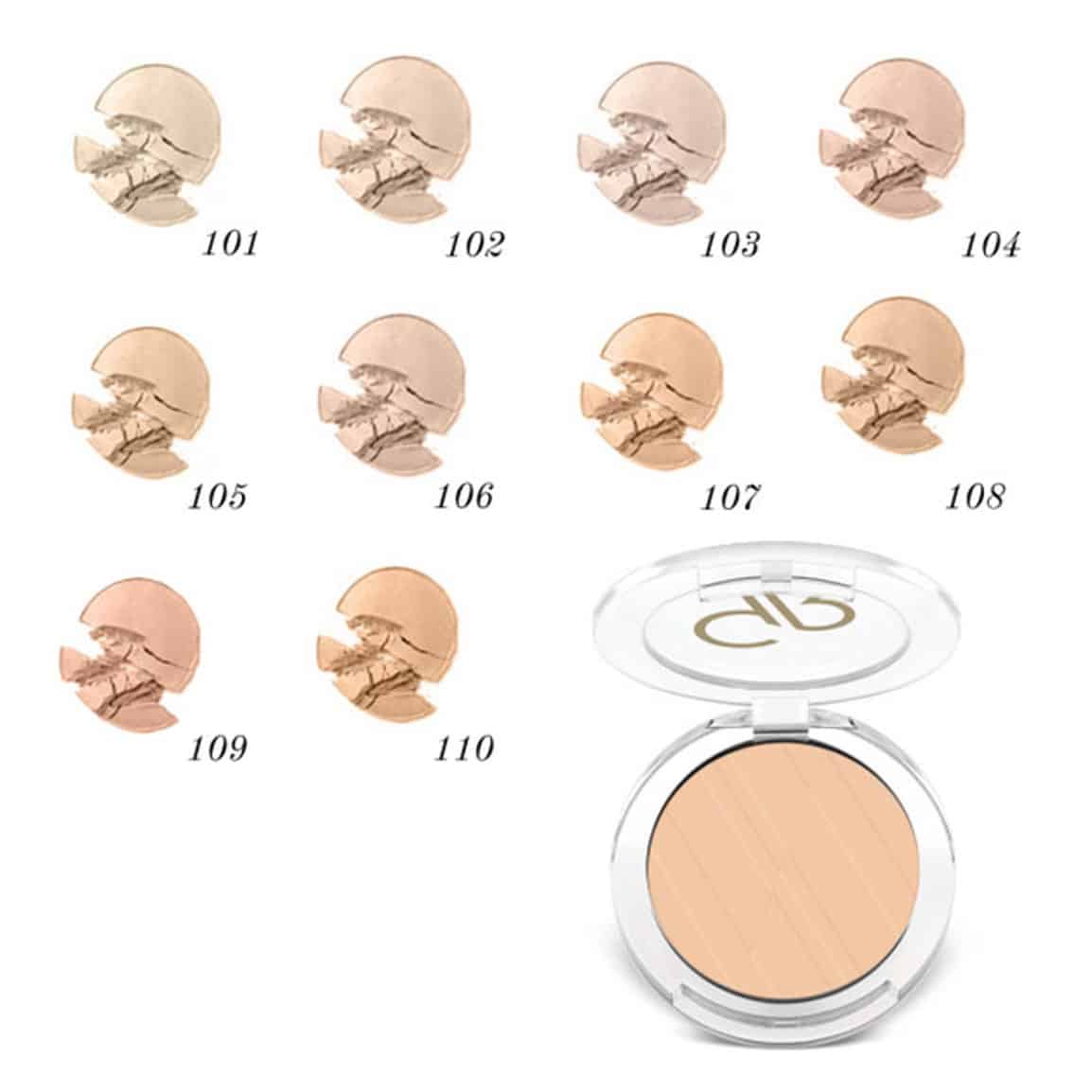 پنکیک گلدن رز Golden Rose شماره 107 رنگ Soft Honey