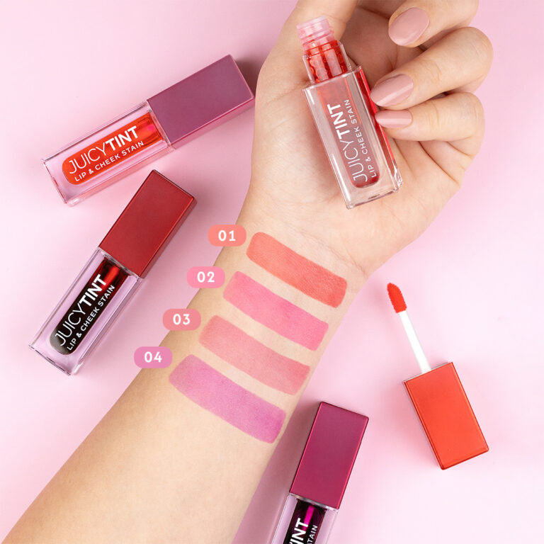 تینت لب و گونه گلدن رز Golden Rose شماره 02 رنگ Pink Crush