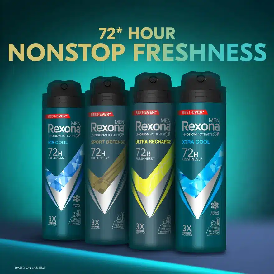 اسپری ضد تعریق مردانه ركسونا Rexona مدل Sport Cool حجم 200 ميل