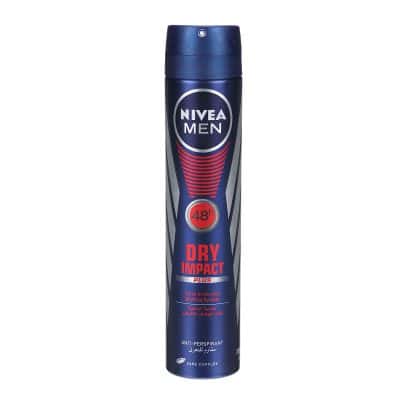 اسپری ضد تعریق مردانه نیوآ Nivea مدل Dry Impact حجم 200 ميل
