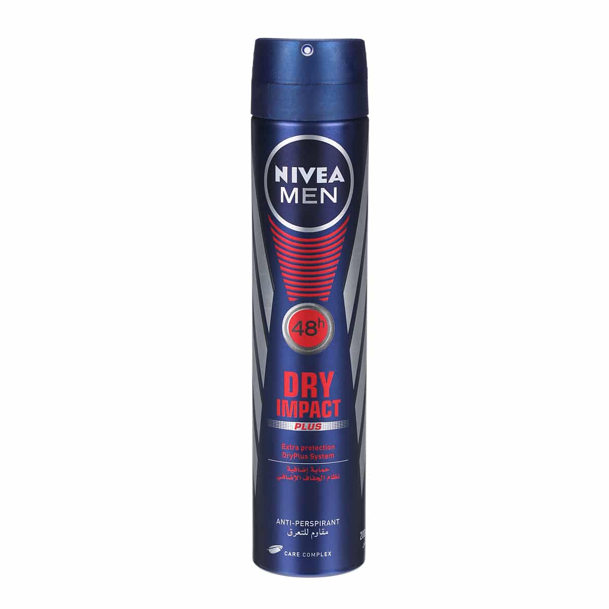 nivea-dry-impact-men-deodorant-spray-200ml-rozshoparas اسپری ضد تعریق مردانه نیوآ Nivea مدل Dry Impact حجم 200 ميل