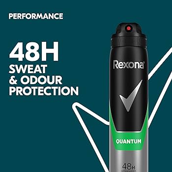 اسپری ضد تعریق ركسونا Rexona مدل Quantum Dry حجم 200 ميل