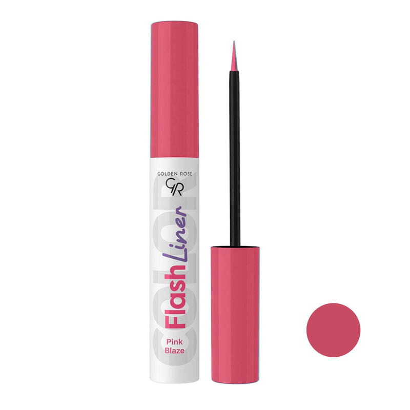 خط چشم رنگی گلدن رز Golden Rose رنگ صورتی Pink Blaze شماره 105