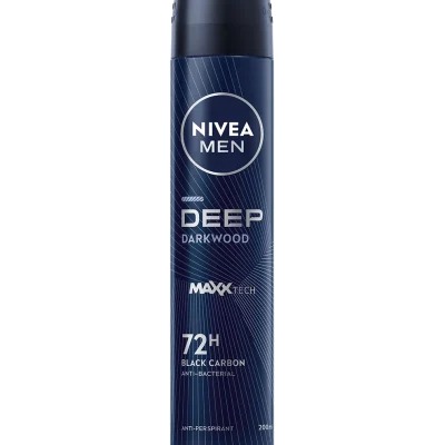 اسپری ضد تعریق مردانه نیوآ Nivea مدل Deep Darkwood حجم 200 ميل