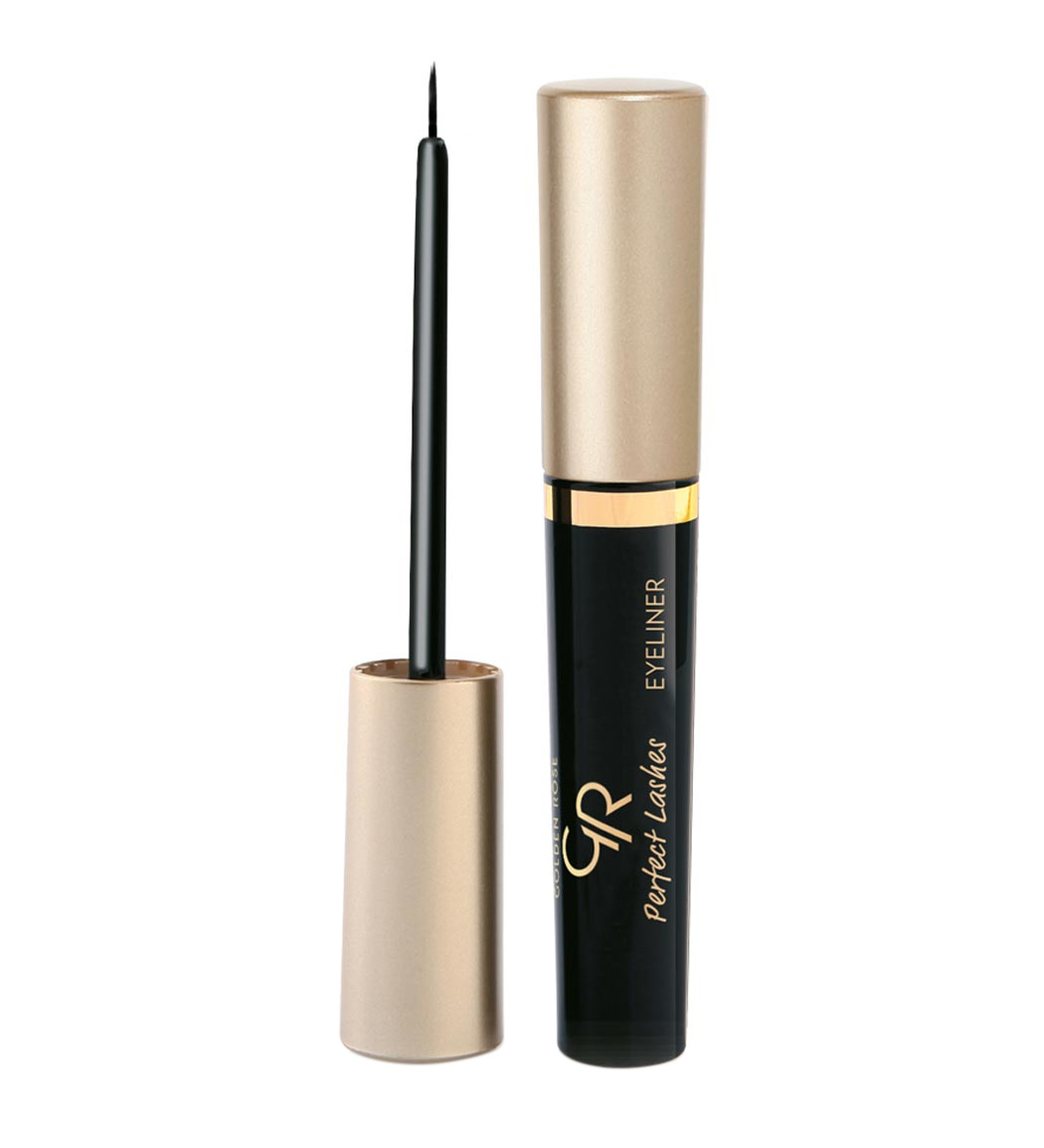 golden-rose-perfect-lashes-eyeliner-rozshoparas خط چشم گلدن رز Golden Rose مدل Perfect Lashes