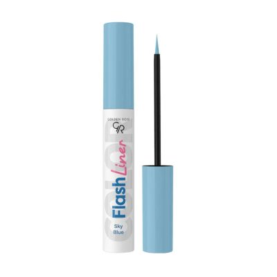 خط چشم رنگی گلدن رز Golden Rose رنگ آبی آسمانی Sky Blue شماره 103