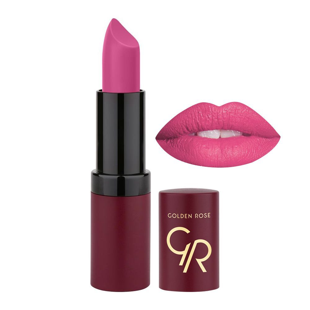 رژ لب جامد مات و مخملی گلدن رز Golden Rose شماره 13