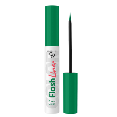 خط چشم رنگی گلدن رز Golden Rose رنگ سبز جنگلی Forest Green شماره 102