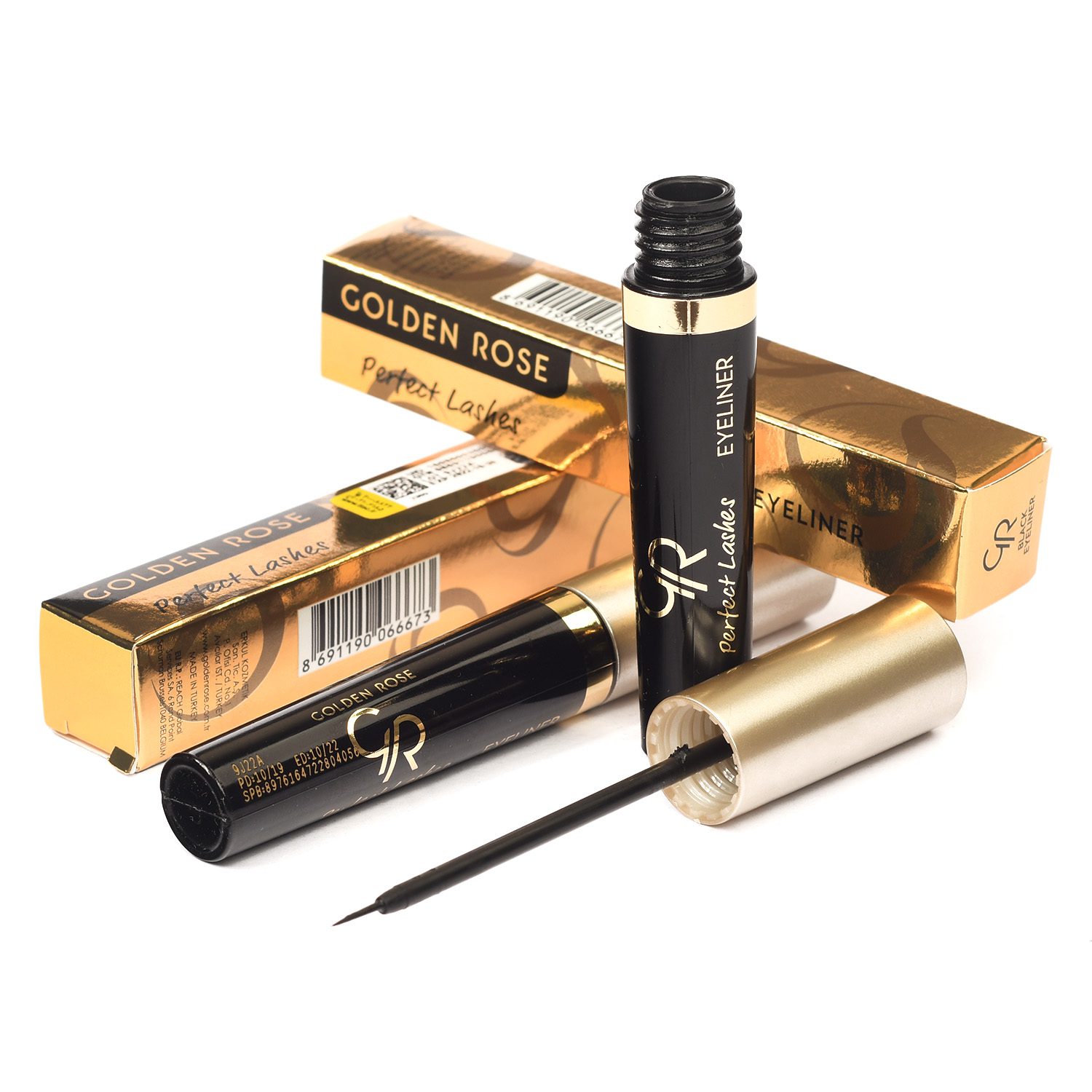 خط چشم گلدن رز Golden Rose مدل Perfect Lashes