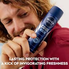 اسپری ضد تعریق مردانه نیوآ Nivea مدل Cool Kick حجم 200 ميل