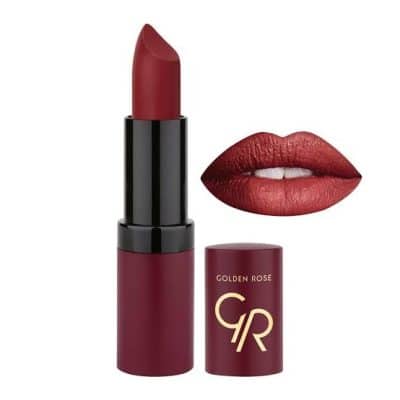 رژ لب جامد مات و مخملی گلدن رز Golden Rose شماره 25