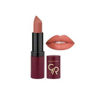 رژ لب جامد مات و مخملی گلدن رز Golden Rose شماره 27