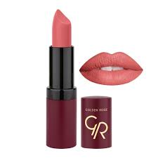 رژ لب جامد مات و مخملی گلدن رز Golden Rose شماره 5