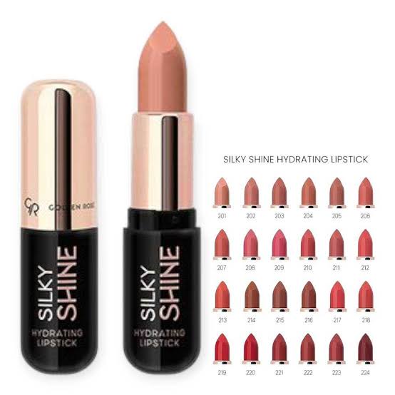 رژ لب جامد مخملی گلدن رز Golden Rose شماره 213