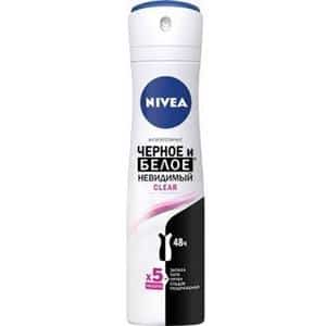 اسپری ضد تعریق نیوآ Nivea مدل Black & White رايحه Clear حجم 200 ميل