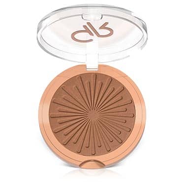برنزر پودری گلدن رز Golden Rose مدل Sun Bright رنگ Sunset شماره 04