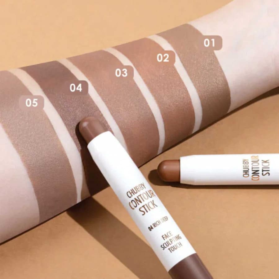 کانتور استیکی گلدن رز Golden Rose مدل Chubby رنگ 05 Cool Taupe