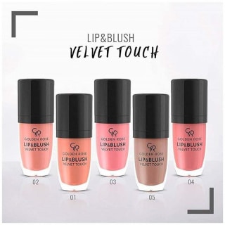 رژ لب و گونه گلدن رز Golden Rose مدل Velvet Touch شماره 04