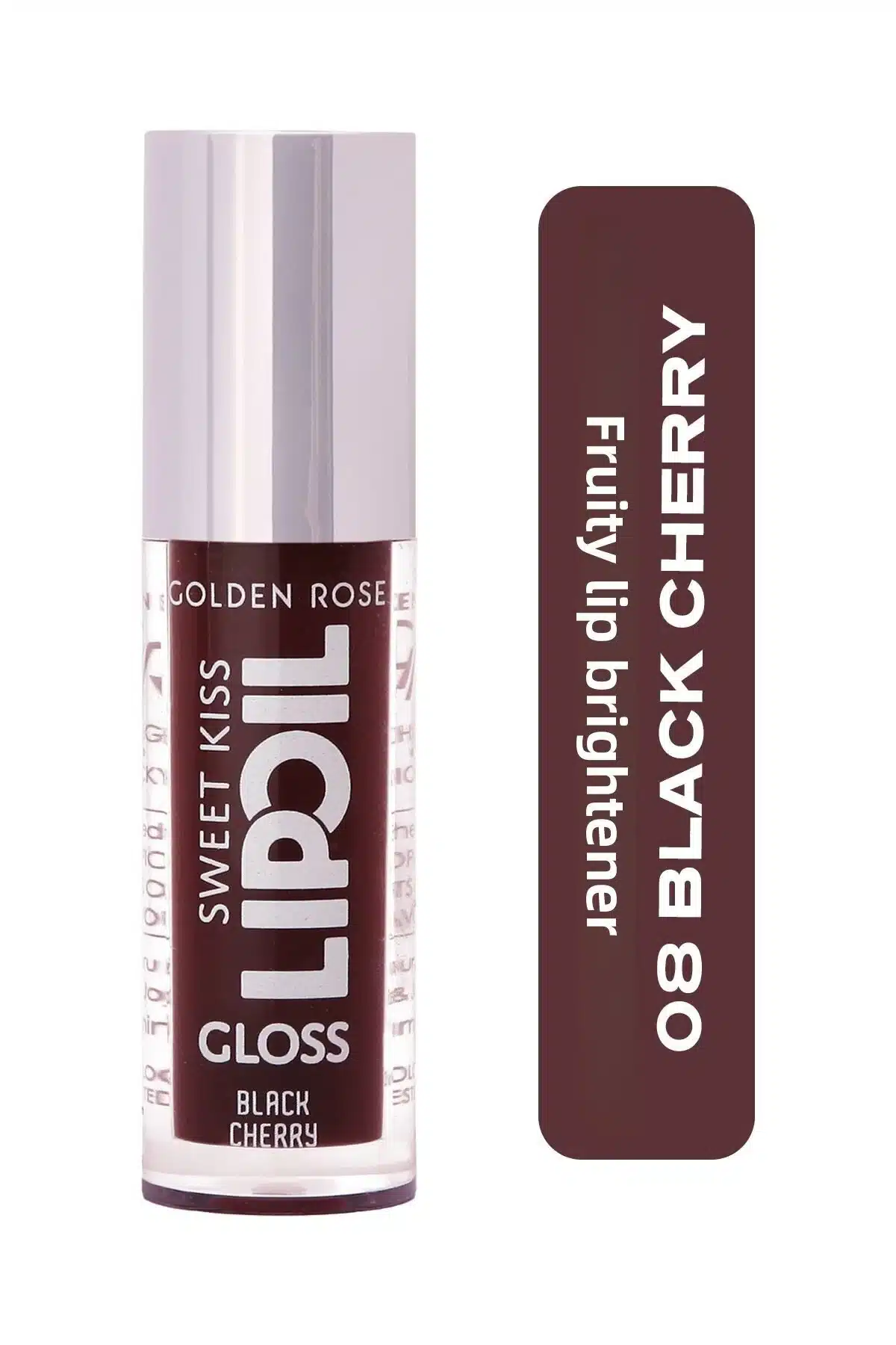 روغن لب گلدن رز Golden Rose مدل Sweet Kiss رنگ Black Cherry شماره 08