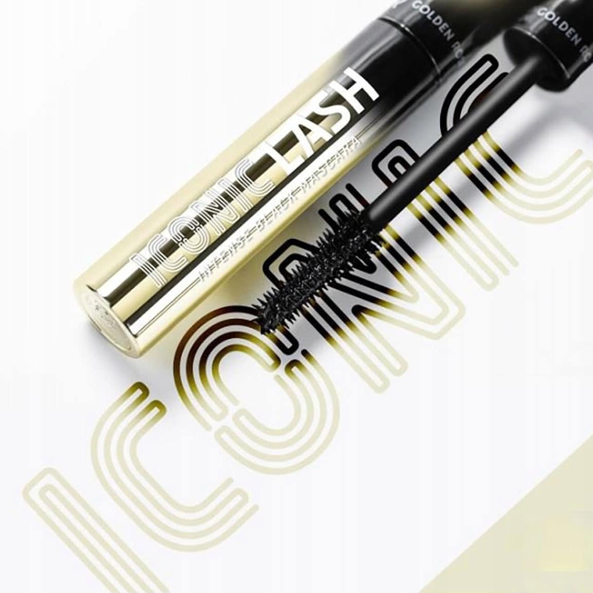 ریمل حجم دهنده گلدن رز Golden Rose مدل Iconic Lash رنگ فوق مشکی