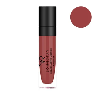 رژ لب مایع مات گلدن رز Golden Rose شماره 19