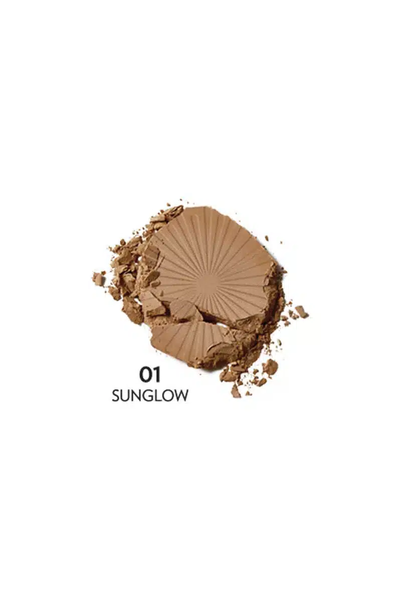 برنزر پودری گلدن رز Golden Rose مدل Sun Bright رنگ Sunglow شماره 01