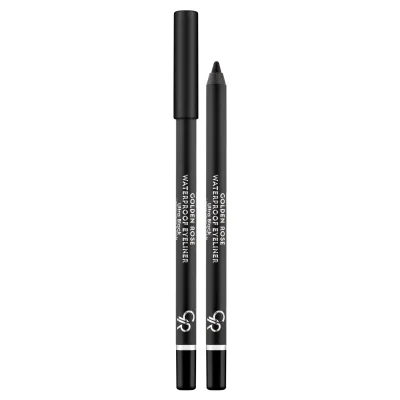 مداد چشم مشکی ضد آب گلدن رز Golden Rose مدل Waterproof Eyeliner Ultra Black