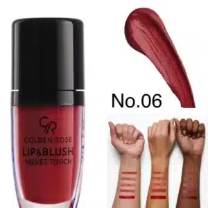 رژ لب و گونه گلدن رز Golden Rose مدل Velvet Touch شماره 06