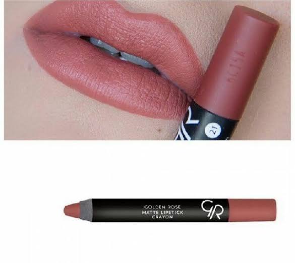 رژ لب مدادی گلدن رز Golden rose مدل Crayon شماره 21