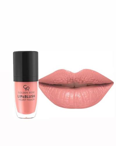 رژ لب و گونه گلدن رز Golden Rose مدل Velvet Touch شماره 02