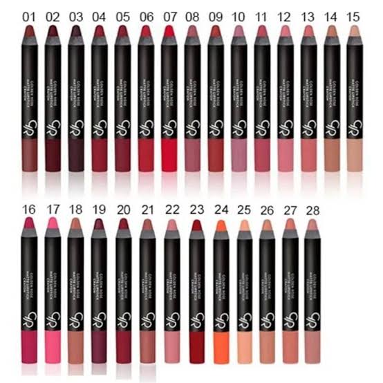 رژ لب مدادی گلدن رز Golden rose مدل Crayon شماره 19
